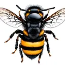 Bumble Bee tattoo design idea