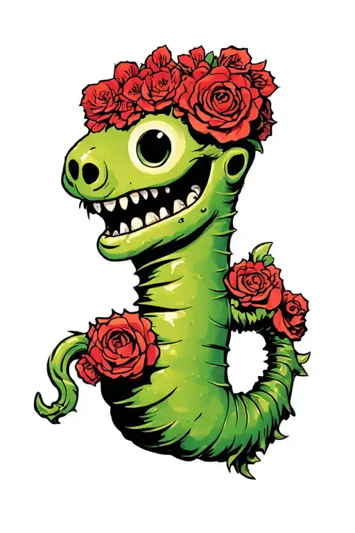 cornicello tattoo design idea