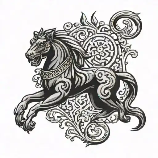 Persia tattoo design idea