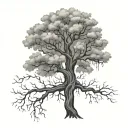poison tree tattoo design idea