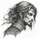prince of persia warrior within tattoo design idea