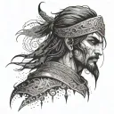 prince of persia warrior within tattoo design idea