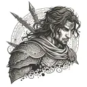 prince of persia warrior within tattoo design idea