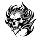 Blaze tattoo design idea