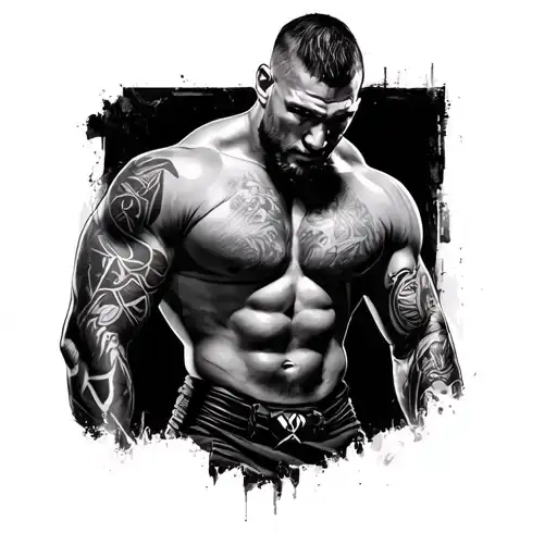 Randy Orton tattoo design idea
