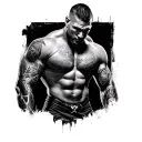 Randy Orton tattoo design idea