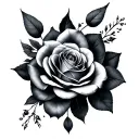 Dark Romance tattoo design idea