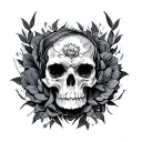 Mxxiv tattoo design idea