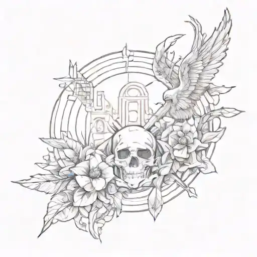 protect your peace tattoo design idea