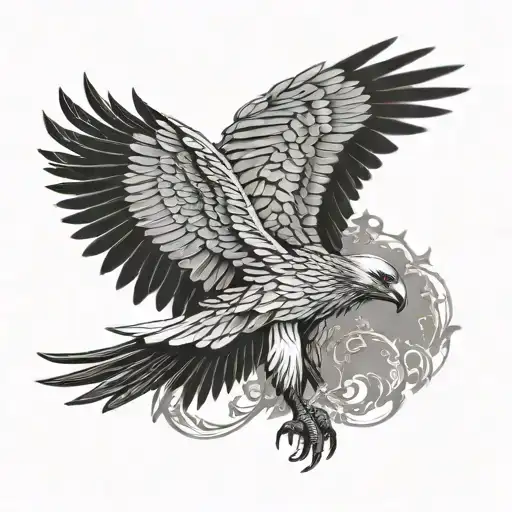 GOTHIC VULTURE CLOSE UP inspired tattoo tattoo design idea