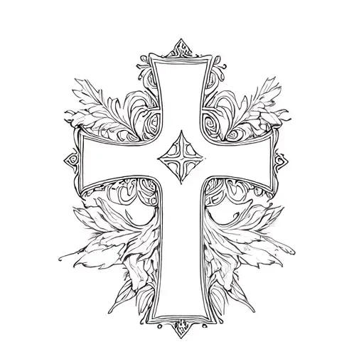 serbian cross tattoo tattoo design idea
