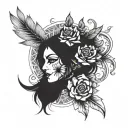 Omerta tattoo design idea