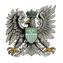 hungary flag and double headed eagle tattoo design idea