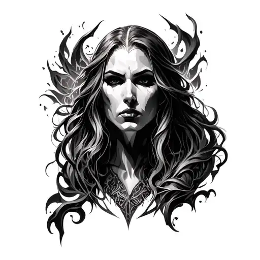 magic the gathering tattoo design idea