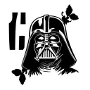 Small Darth Vader Fiesta de los Muertos Style Tattoo featuring tattoo design idea