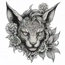 Arya tattoo design idea