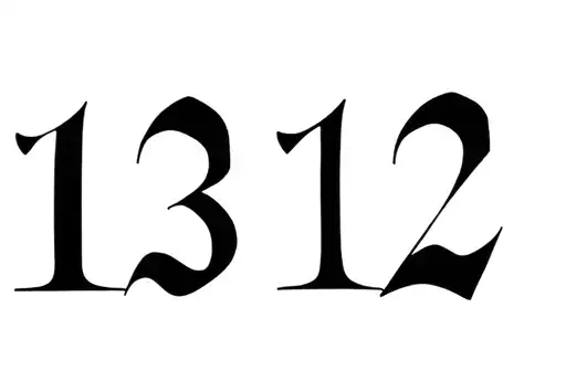 "1312" tattoo design idea