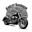 Harley Davidson tattoo design idea