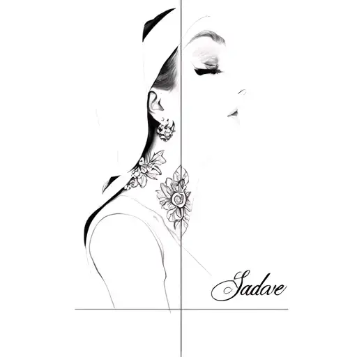 sade love deluxe tattoo design idea