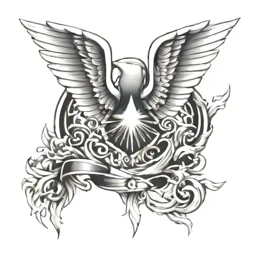 Navy Wings tattoo design idea