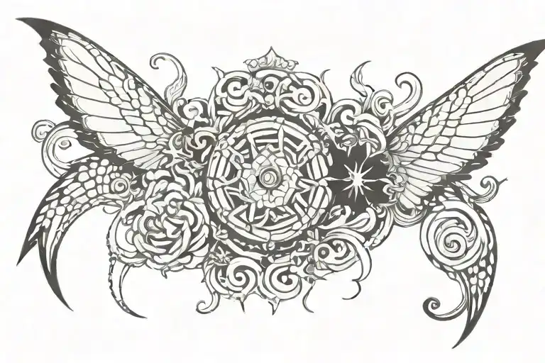 OMERTA tattoo design idea