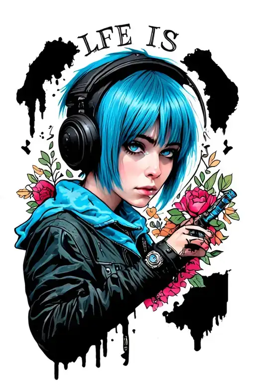 life is strange chloe price tattoo design idea