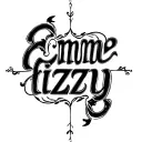 "Emme izzy" Two Word Ambigram Generator tattoo design idea