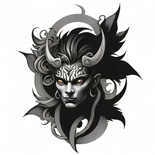 Only Sane One  tattoo design idea