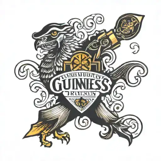 Guinness tattoo design idea