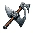 Ice Axe tattoo design idea