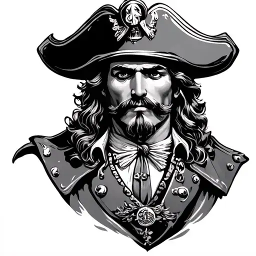 Captain Morgan tattoo design idea