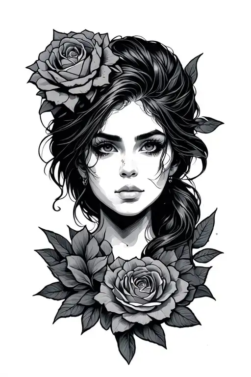 hardwork patience discipline tattoo design idea