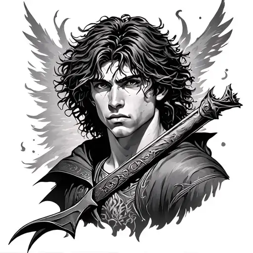 Percy Jackson tattoo design idea