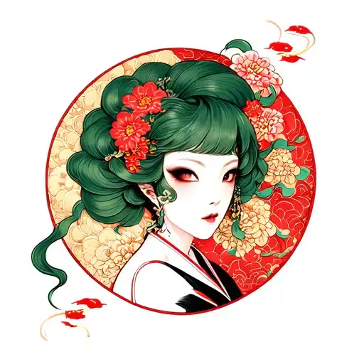 tatsumaki nailed tattoo design idea