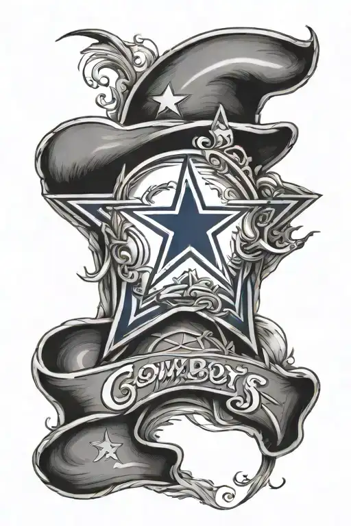 Dallas Cowboys tattoo design idea