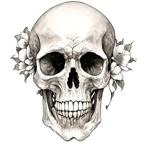 Carpe Diem Memento Mori tattoo design idea