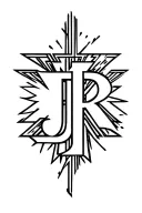initials Jr logo merged tattoo design idea