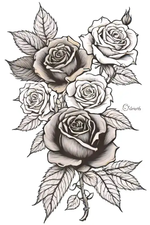 Meaningful tattoo dedicated to my mothers bday (20/05/1967) rose , and biblical verse - [ ] ROMANS 8:11- [ ] HEBREWS 13: tattoo design idea