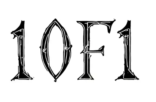 "1OF1" "1OF1" tattoo design idea