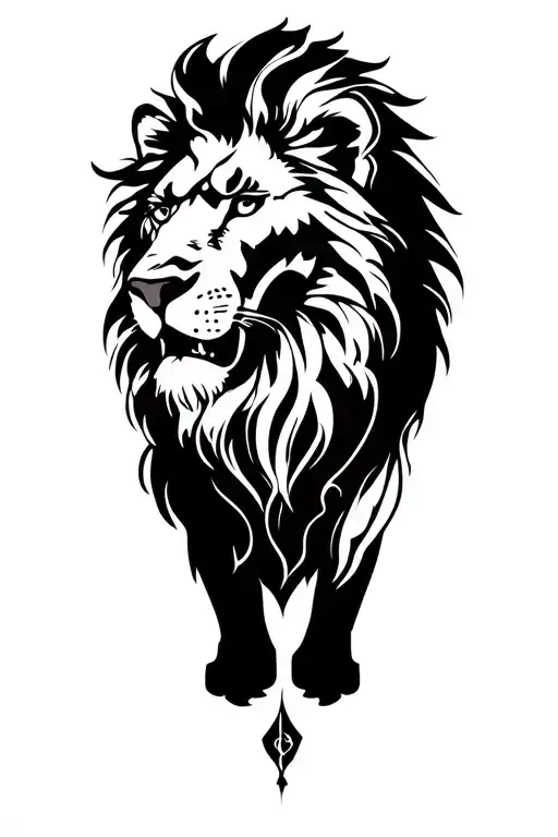Good, 803, Muisic, Lion, Mark 9:23 tattoo design idea