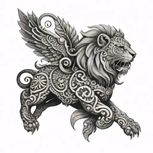 lucky and prabh tattoo design idea