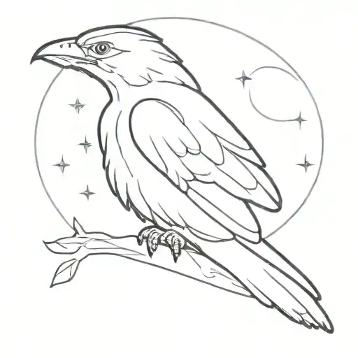 Merlin tattoo design idea