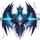 Valkyrie warrior tattoo design idea