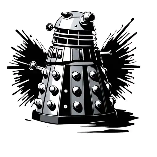 Dalek tattoo design idea