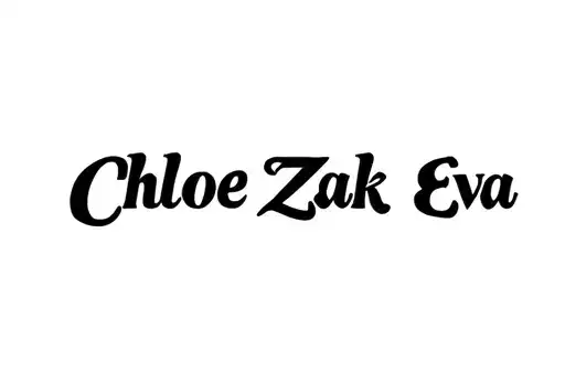 "Chloe Zak Eva" tattoo design idea