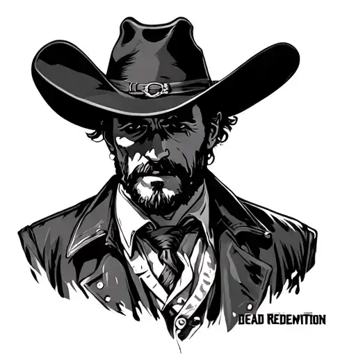 red dead redemption 2 tattoo design idea