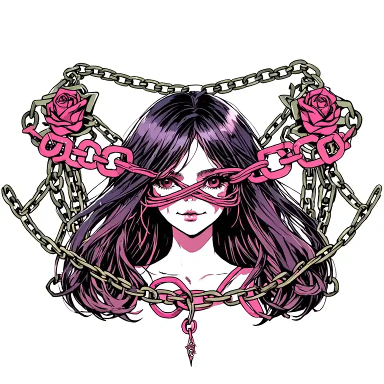 "sissy" "bondage" "chains" "dead" tattoo design idea