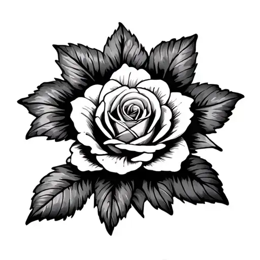 Philippine sun Daffodils, Jasmine flower blooming roses tattoo design idea