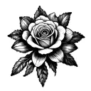 Philippine sun Daffodils, Jasmine flower blooming roses tattoo design idea