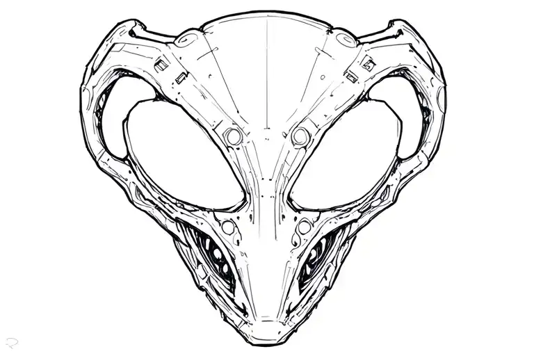 Alien movie tattoo design idea